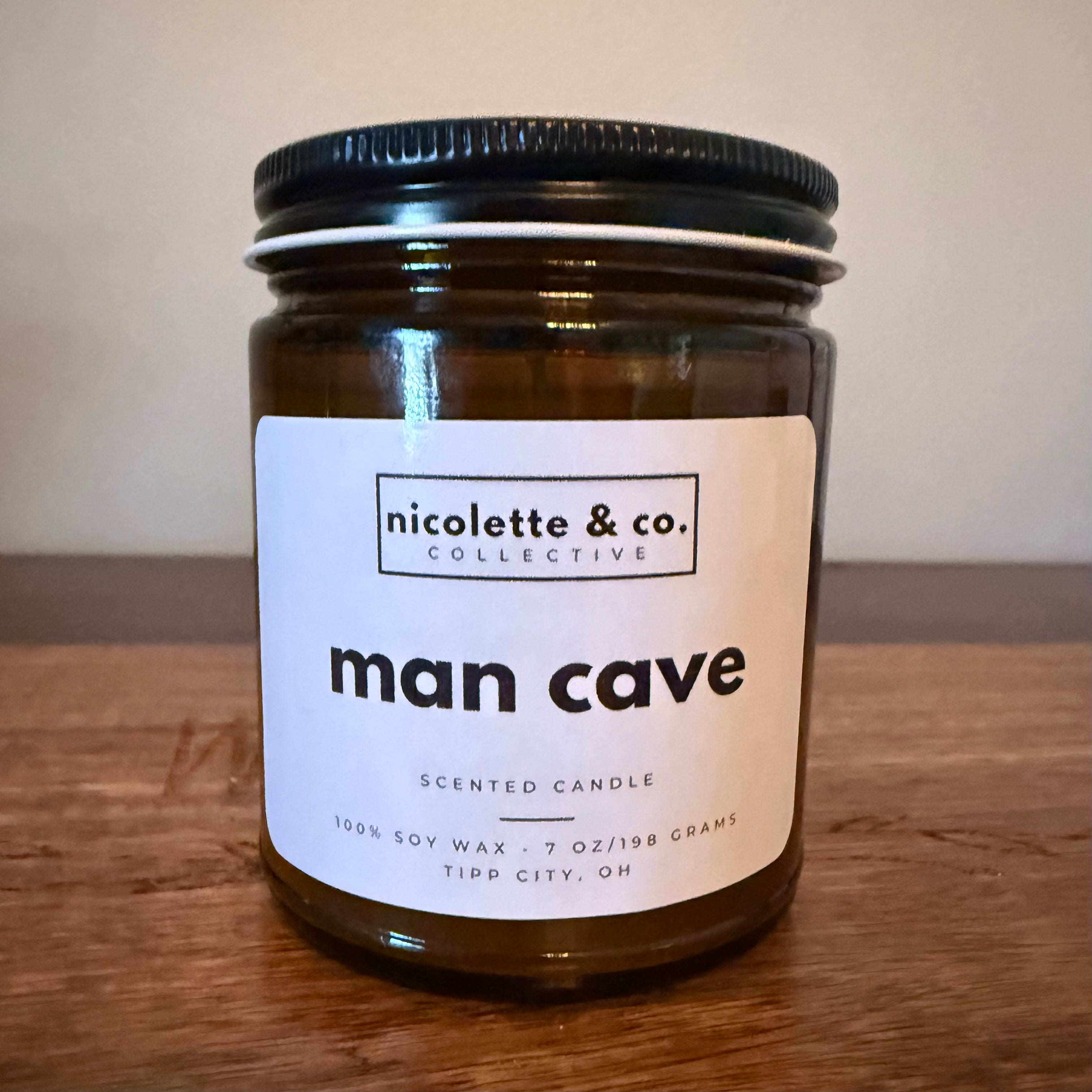 man cave candle