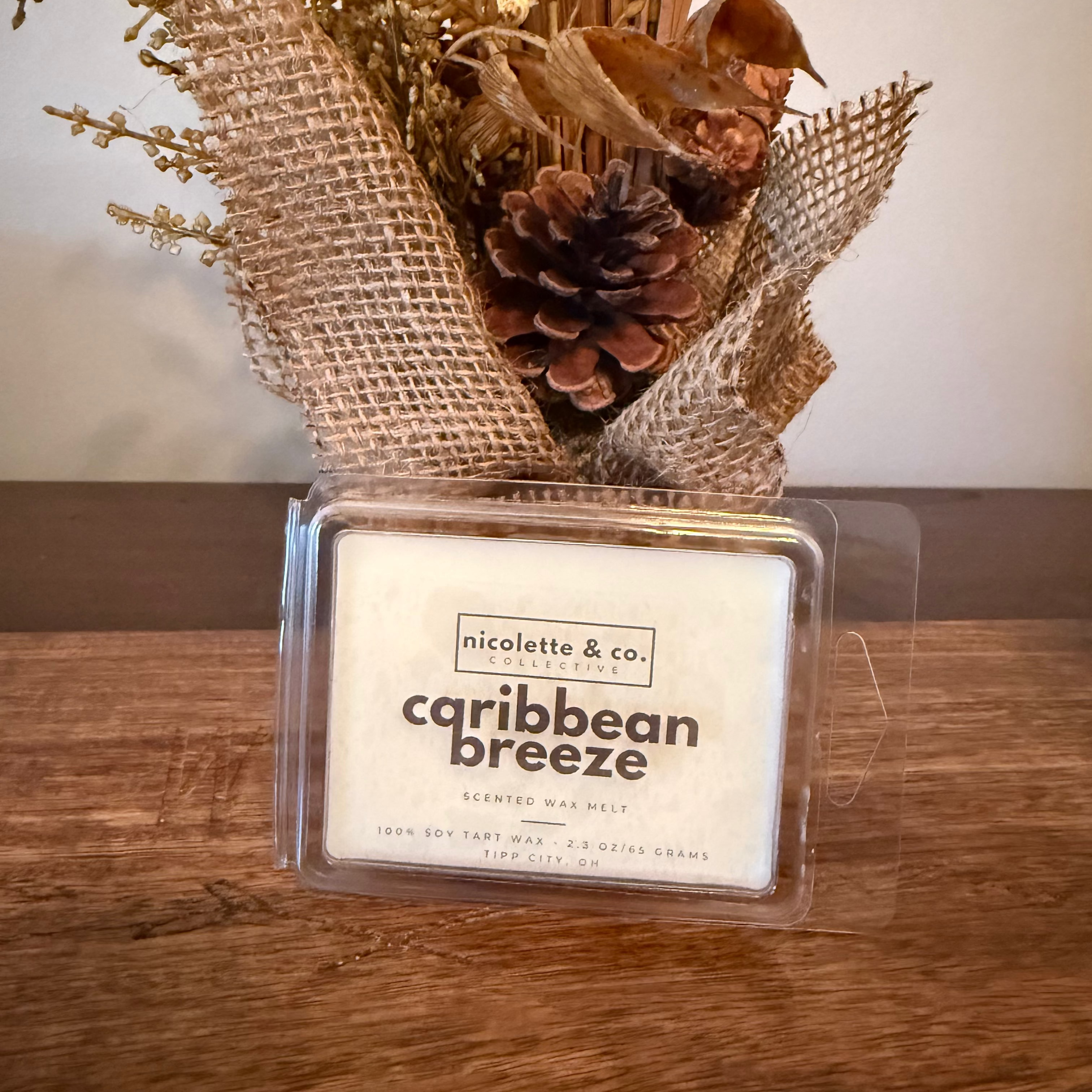 caribbean breeze wax melt