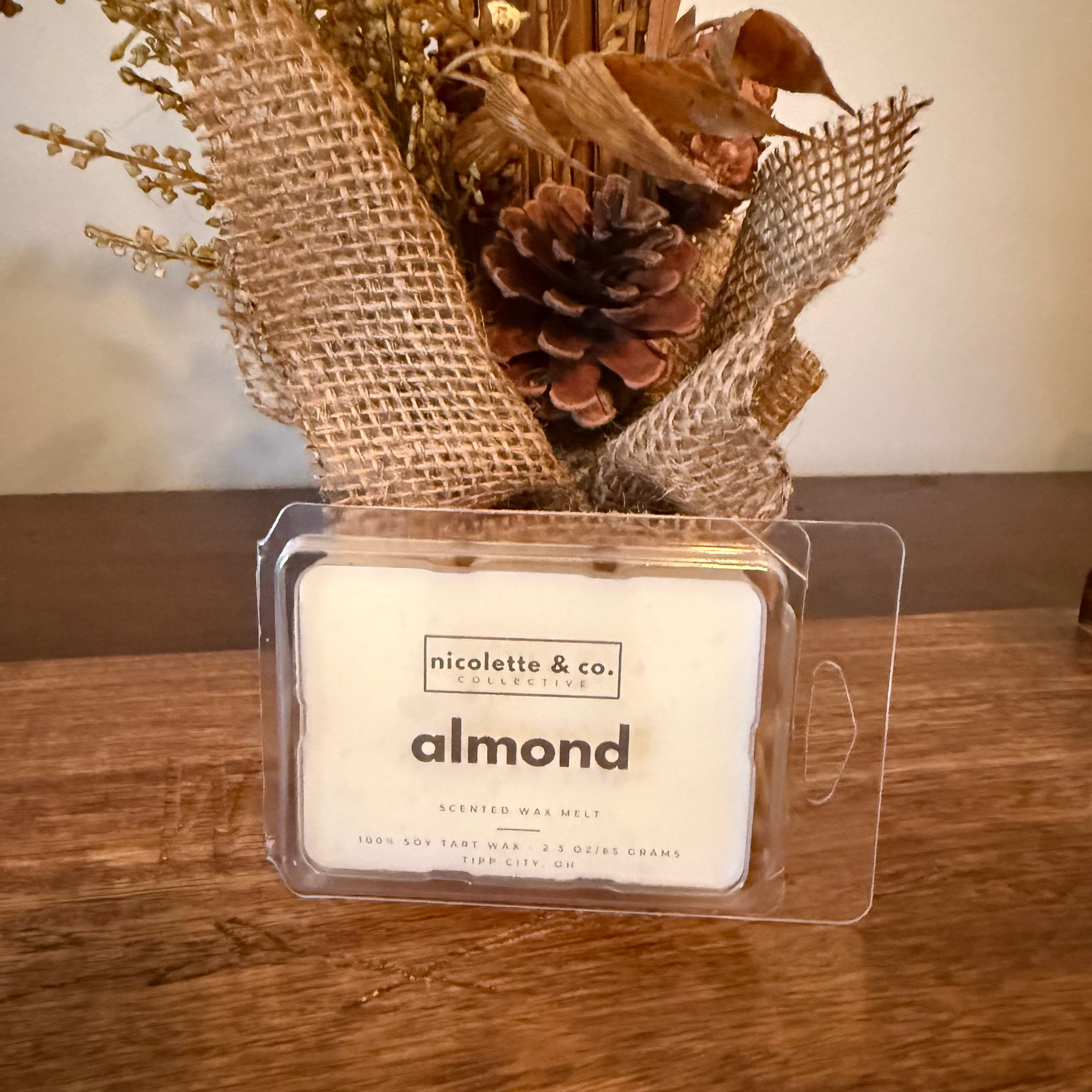 almond wax melt