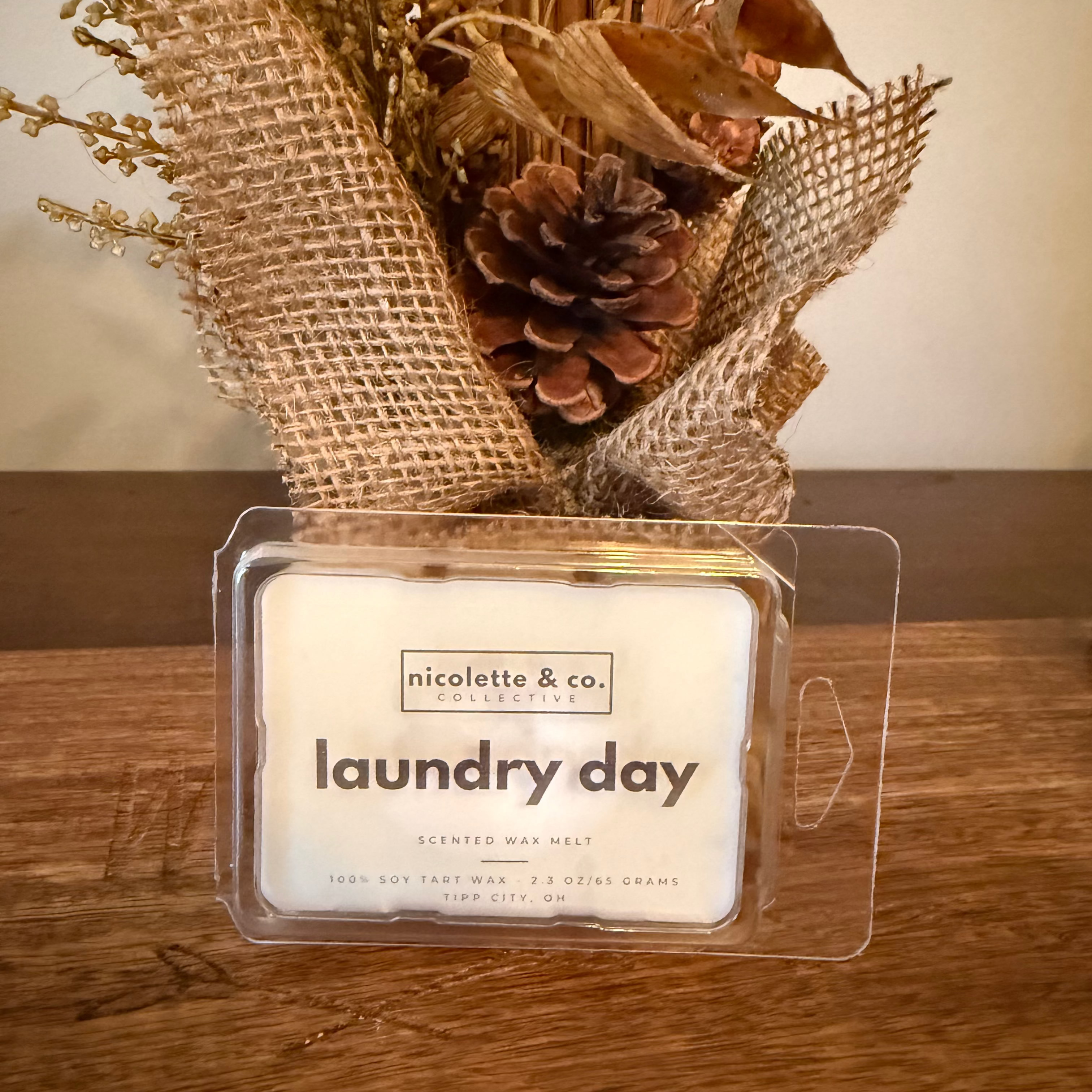 laundry day wax melt