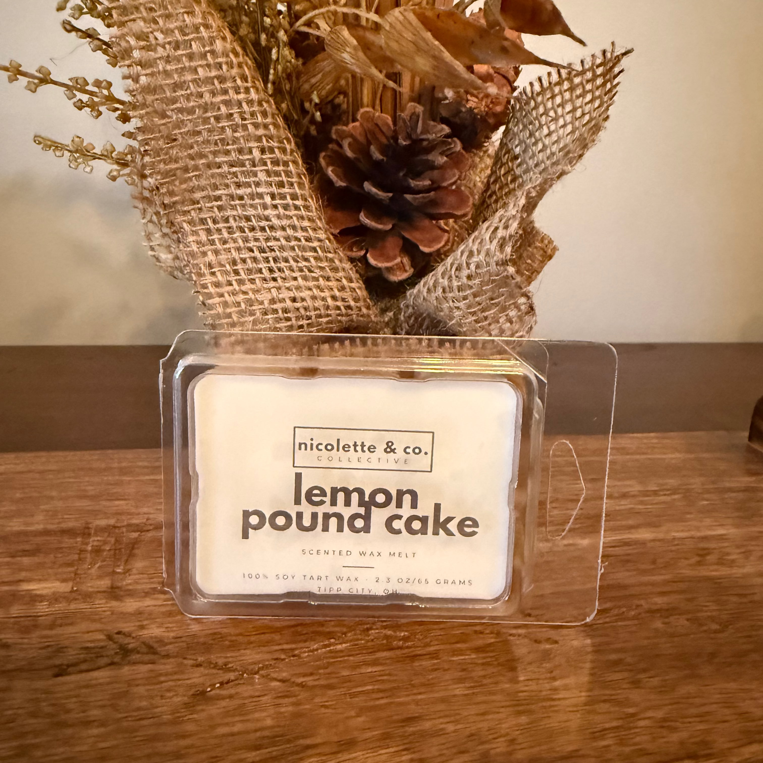 lemon pound cake wax melt