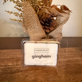 gingham wax melt