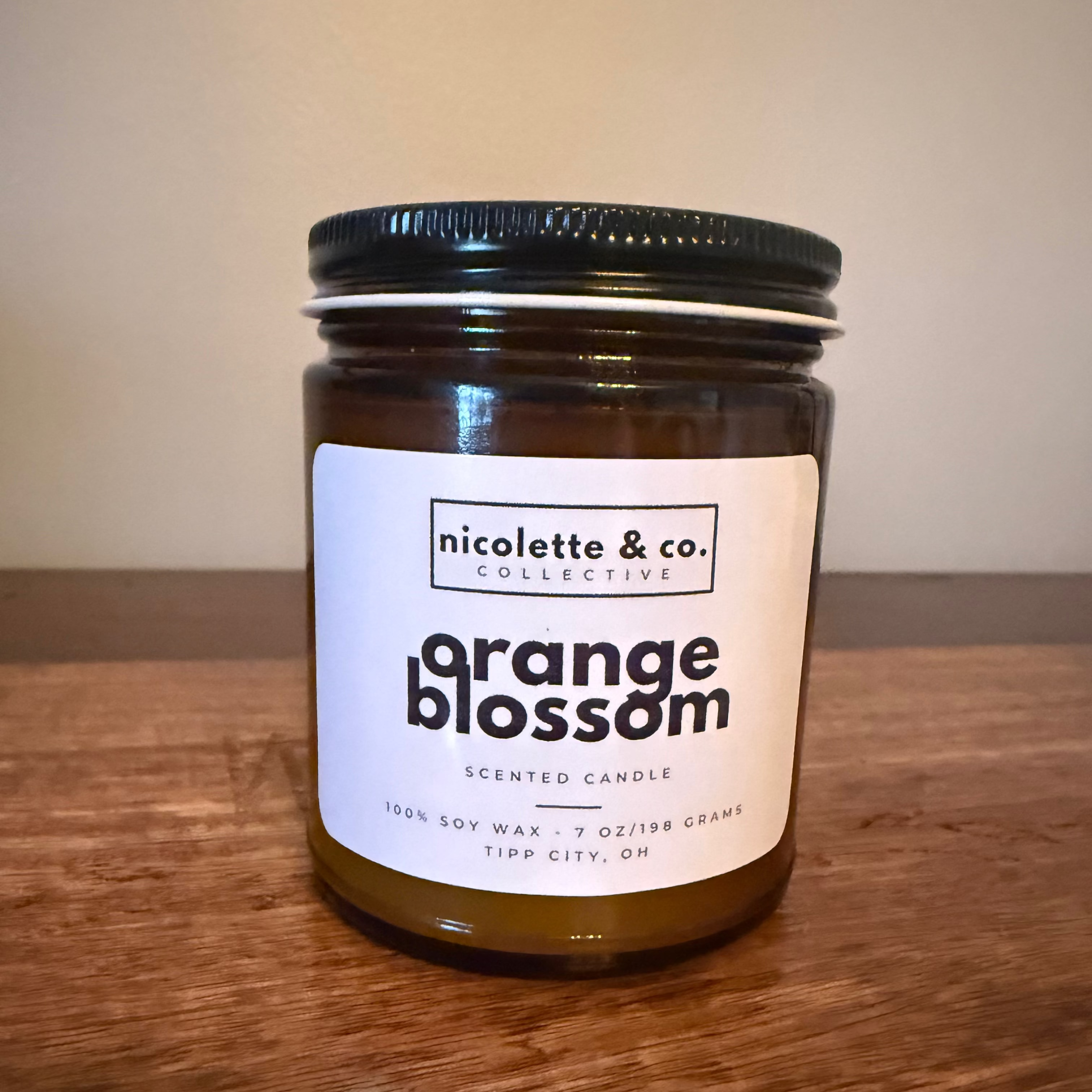 orange blossom candle