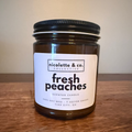 fresh peaches candle