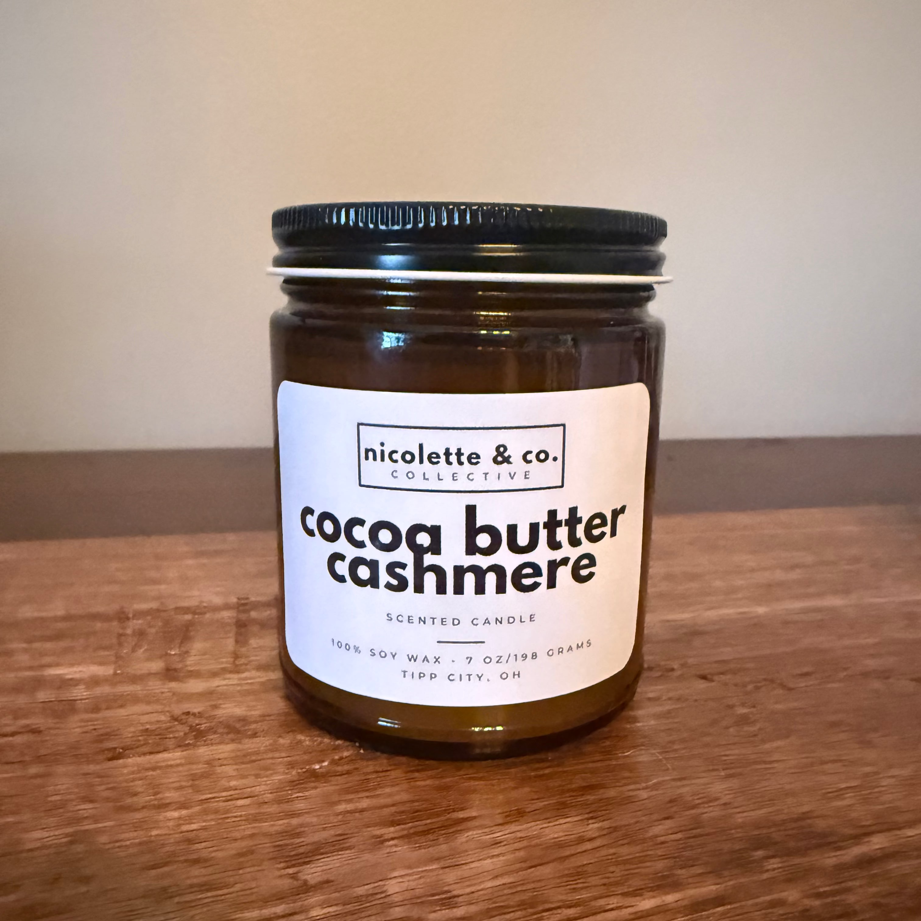 cocoa butter cashmere candle