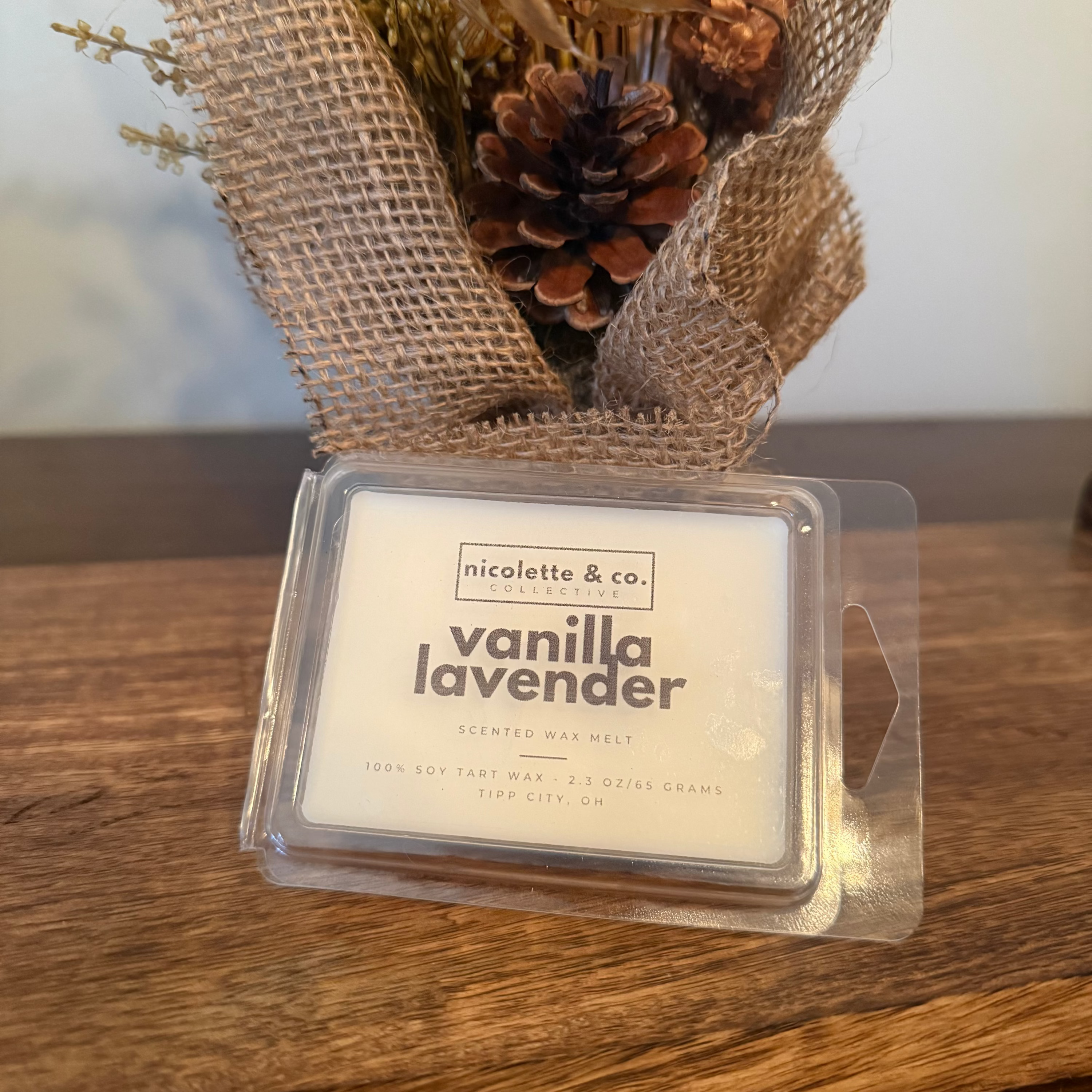 vanilla lavender wax melt