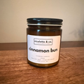 cinnamon bun candle
