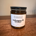 oakmoss & amber candle