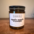 apple maple crumble candle